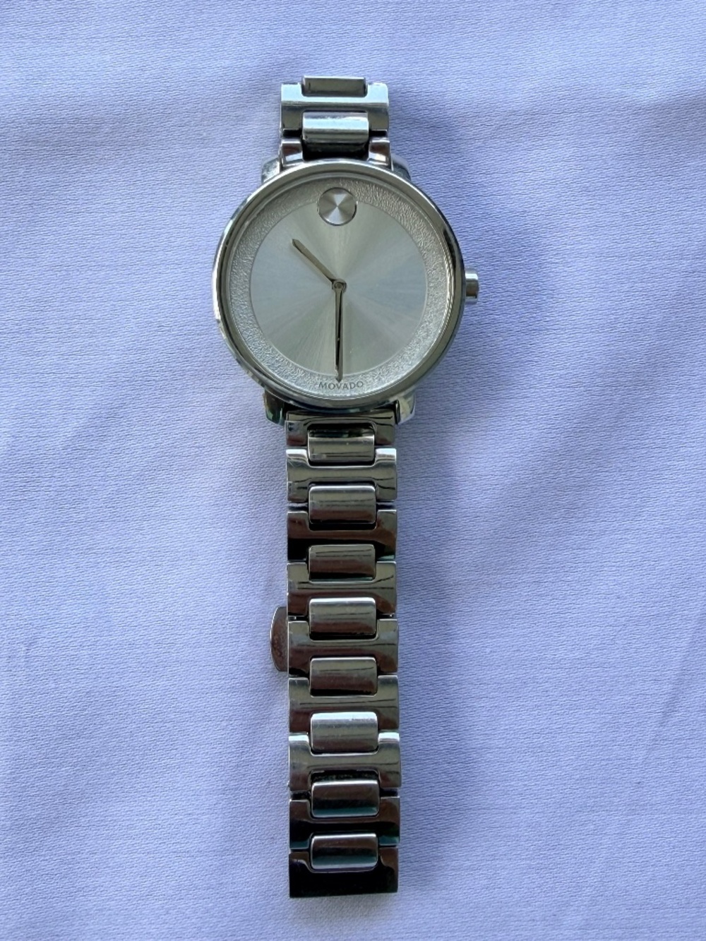Movado Bold Women’s Stainless Steel Swiss Quartz Watch MB.01.3.14.6356